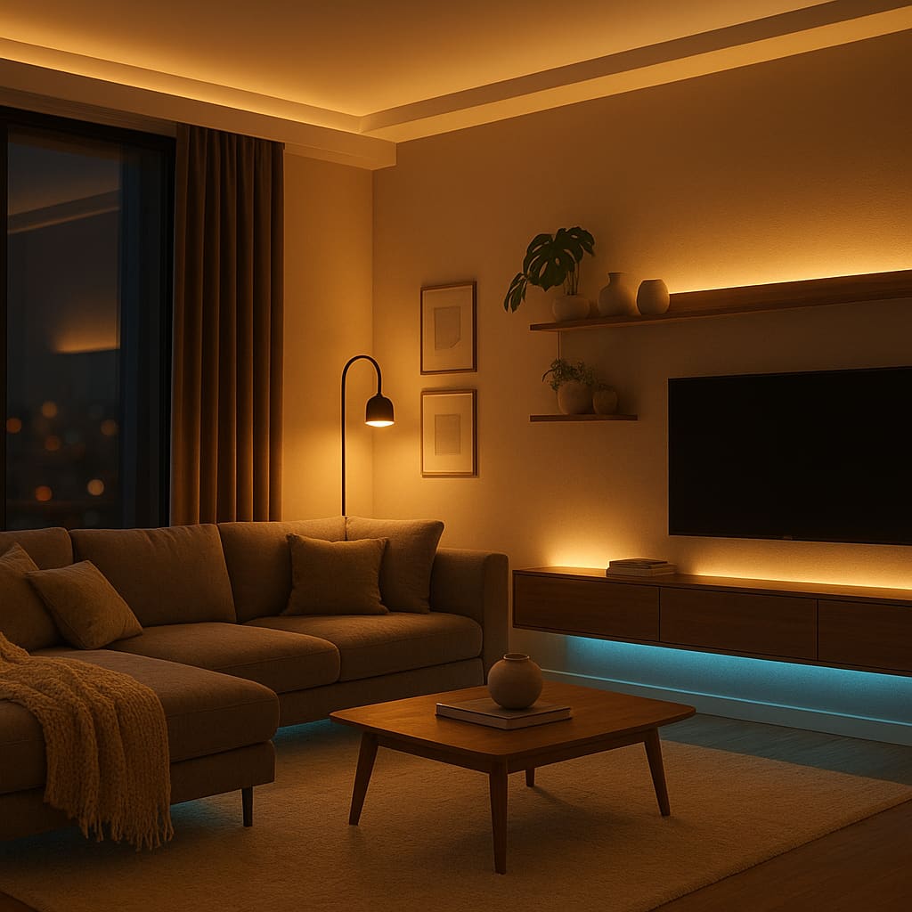 Ambient Lighting Wohnzimmer